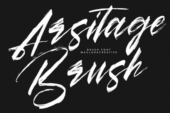 Arsitage Brush Font for Modern Web Design