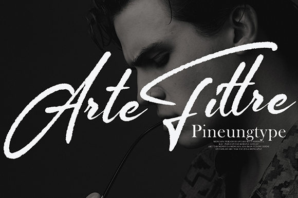 Arte Fittre: The Elegant Handwritten Font for Makers