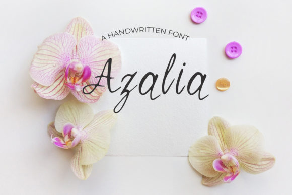 Azalia Font: Elegant Script for Editorial Design