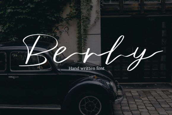 Berly Font: Elevate Your Brand Identity