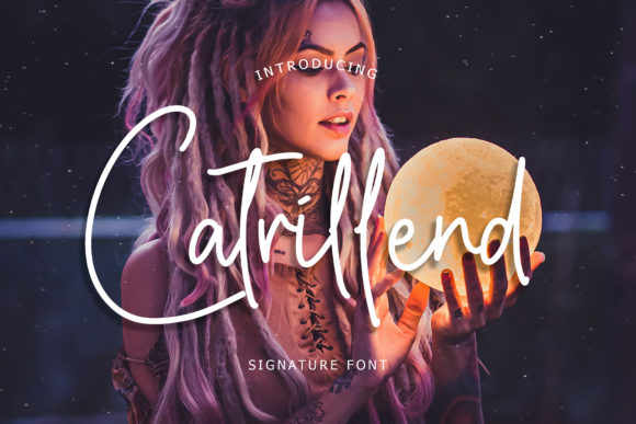 Catrillend Font for Modern Web Design