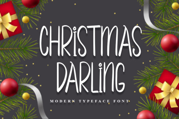 Christmas Darling: A Handwritten Font for Authentic Branding