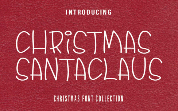 Christmas Santaclaus: A Gentle Handwritten Typeface