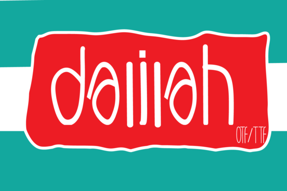 Dalilah: The Perfect Handwritten Font for Small Business Branding