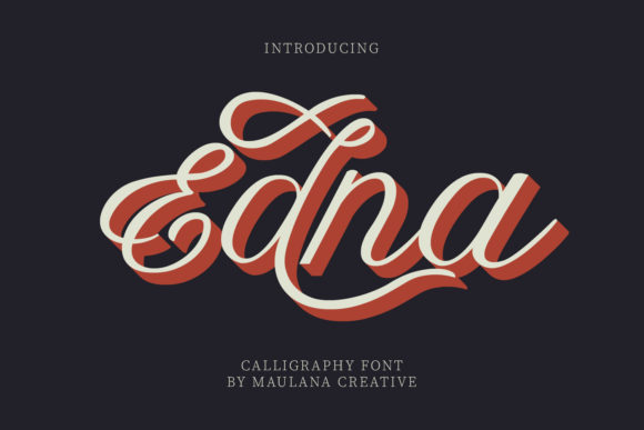 Edna: The Elegant Handwritten Font for Campaigns