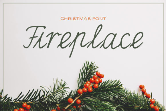 Fireplace Font: Elevate Your Brand with Script Handwritten Elegance