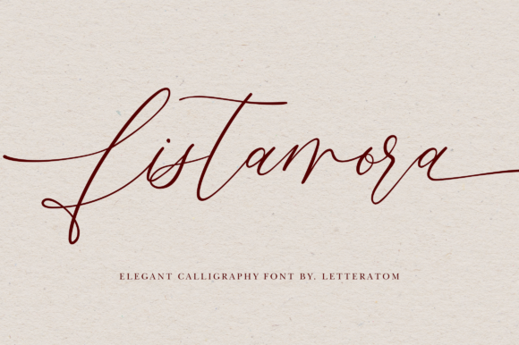 Fistamora: The Elegant Handwritten Typeface for Branding
