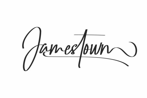 Jamestown: An Elegant Handwritten Font for Editors