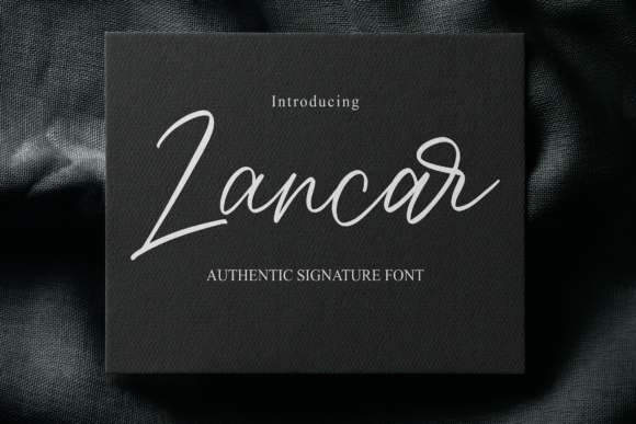 Lancar: A Modern Handwriting Font for Elegant Editorial Design