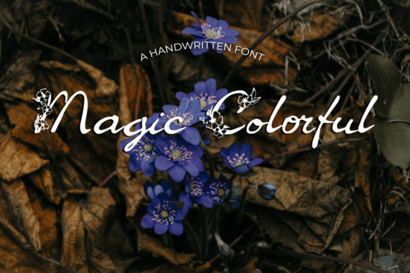 Magic Colorful Font for Social Media Campaigns