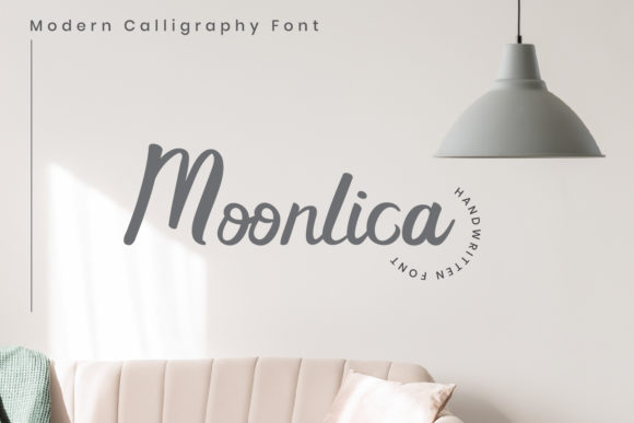 Moonlica Font: Elegant Branding for Small Business