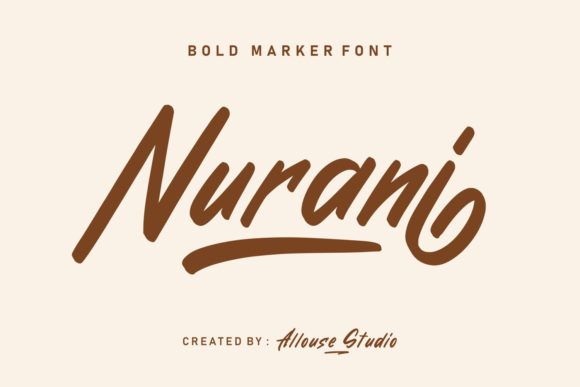 Nurani: A Friendly Handwritten Font for Editors