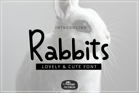 Rabbits Font: A Playful Script for Creative Designers