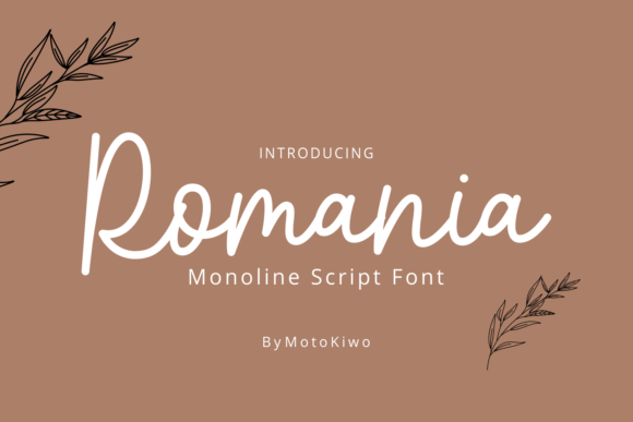 Romania Font: A Quirky Script for Social Campaigns