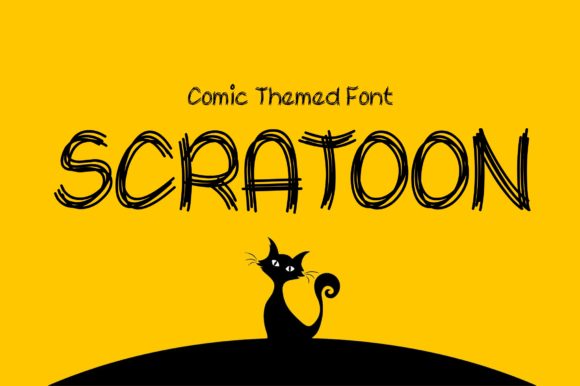 Scratoon Font for Modern Web Design