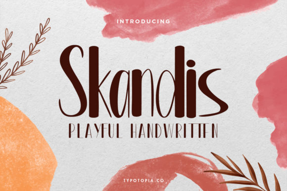 Skandis: The Handwritten Typeface for Branding