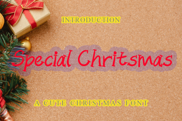 Special Chritsmas Font for Holiday Campaigns