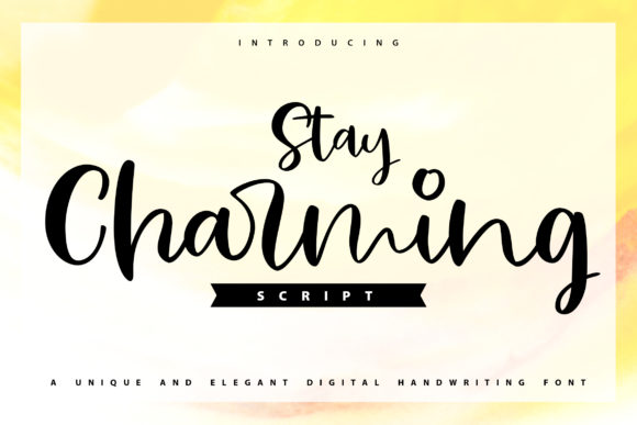 Stay Charming Font for Elegant Handmade Designs