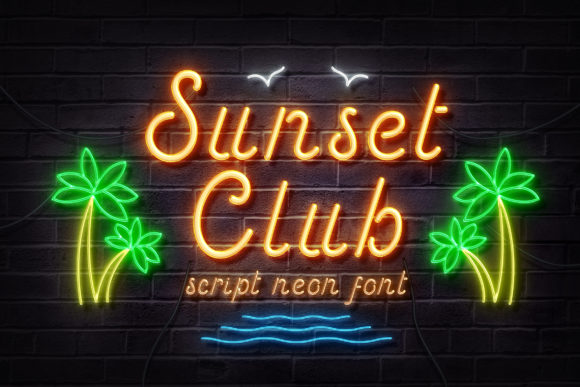 Sunset Club: A Natural Handwritten Font for Editors