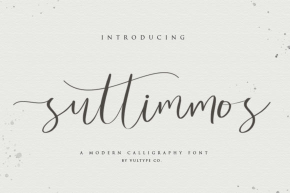 Suttimmos Font Review for Elegant Branding