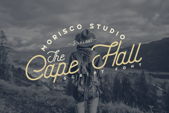 The Cape Hall: A Vintage Script Font for Crafters