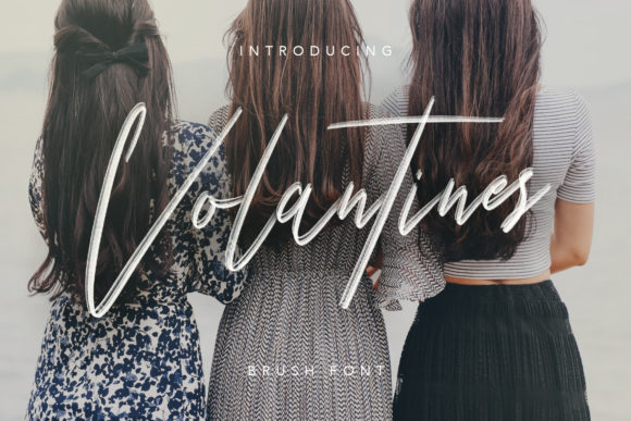 Volantines: A Clean Script Font for Web Design