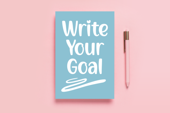 Write Your Goal: The Perfect Handwritten Font for Campaigns