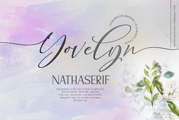 Yovelyn Font for Elegant Editorial Design